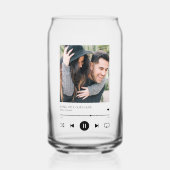 カスタム音楽ソングアルバム ガラス缶 (正面)