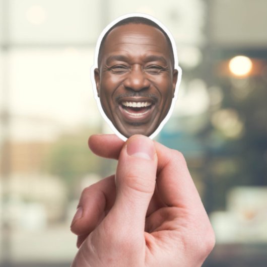 カスタム顔ステッおもしろいクパーソナライズされた – 写真 シール