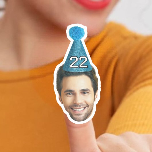 カスタム顔ステッカーパーソナライズされたフォト顔 シール