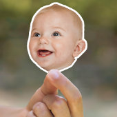 カスタム顔ステッカーパーソナライズされた写真ロゴ シール