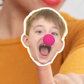 カスタム顔ステッカーパーソナライズされた写真顔 シール