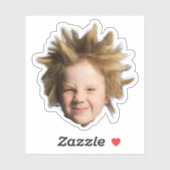 カスタム顔ステッカーパーソナライズされた顔写真 シール (シート)