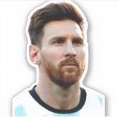 カスタム顔ステッカーパーソナライズされた シール (正面)