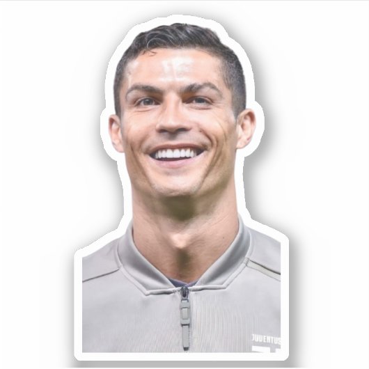 カスタム顔ステッカーパーソナライズされた シール (正面)