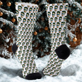 カスタム顔ヘ結婚ッドブライダルシャワーパーティー顔 ソックス