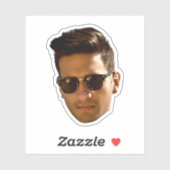 カスタム顔切り抜き バチェロレッテパーティー 誕生日 シール (シート)