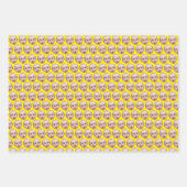 カスタム顔包装紙 | 顔カスタムギフトラップ ラッピングペーパーシート (正面3)