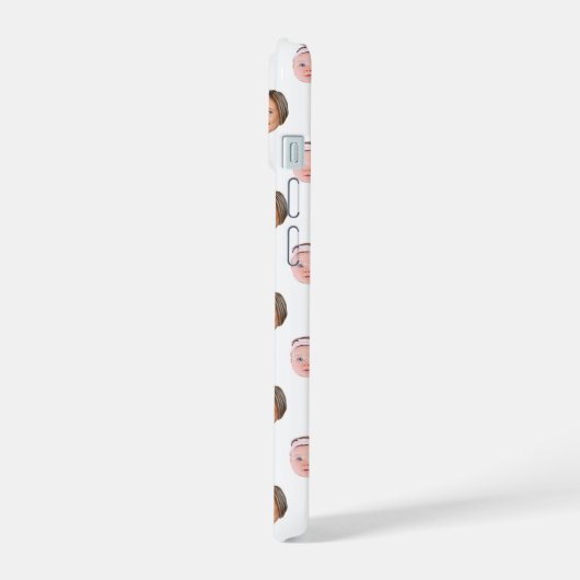 カスタム顔、カスタム写真、家族ギフトiPhone 15 iPhone 15ケース (左側面)