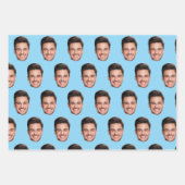 カスタム顔 ラッピングペーパーシート (正面2)