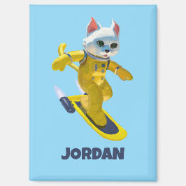 カスタム飛んでいるスケートボード マグネット