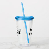 カスタム食べSLEEP RINGETTEリピーター アクリルタンブラー (左)