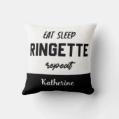 カスタム食べSLEEP RINGETTEリピーター クッション (裏面)