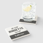 カスタム食べSLEEP RINGETTEリピーター ストーンコースター (横)