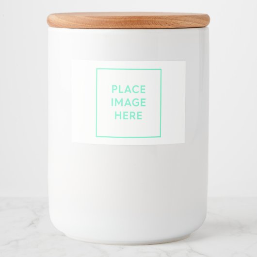 カスタム食品容器ラベル(3" x 2") フードラベル (正面)