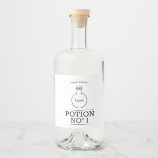 カスタム食品容器ラベル(3" x 2") リキュールボトルラベル