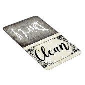 カスタム食洗機ダーティ・クリーン磁石 マグネット (右側)