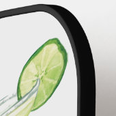 カスタム飲み込みマルガリータ ピックルボールラケット (左詳細)