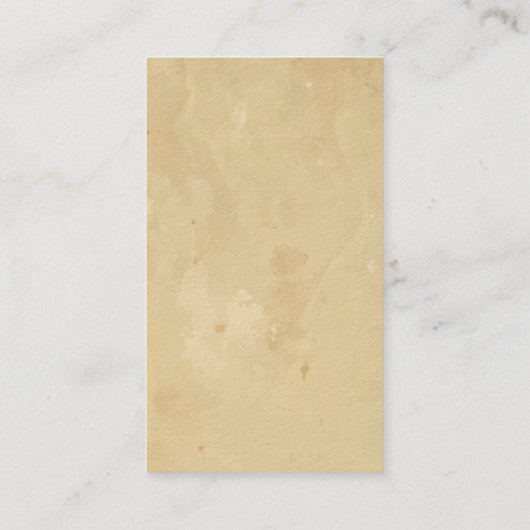 カスタム馬乗り厩舎の動物名刺 名刺 (裏面)