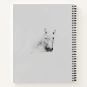 カスタム馬好き ノートブック (裏面)