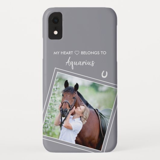 カスタム馬好き Case-Mate iPhoneケース (裏面)