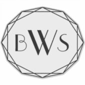 カスタム馬術モノグラム馬タックトランク シール (正面)