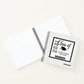 カスタム高校卒業ゲストブック ノートブック (内部)