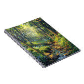 カスタム魅惑の森ののインスパイア声 ノートブック (右側)