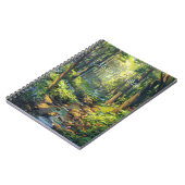 カスタム魅惑の森ののインスパイア声 ノートブック (左側)