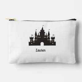 カスタム魔法モノグラムのキャッスル アクセサリーポーチ