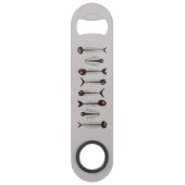 カスタム魚速ボトルオープナー スピード栓抜き (裏面)