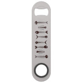 カスタム魚速ボトルオープナー スピード栓抜き (正面)