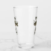 カスタム魚釣りパーソナライズされた タンブラーグラス (左)