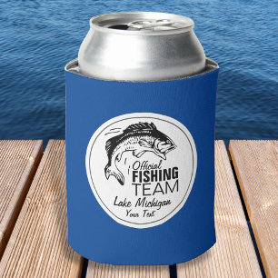 カスタム魚釣りビクールール 湖名 缶クーラー
