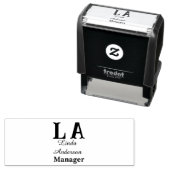 カスタム鮮やかプロフェッショナル セルフインキングスタンプ (インサイチュ)