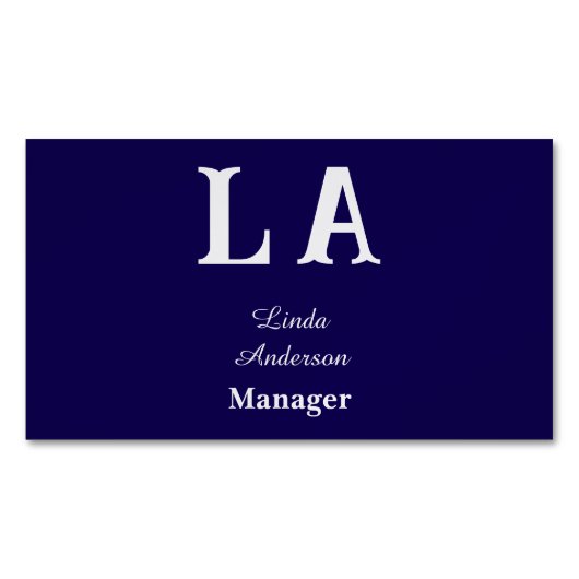 カスタム鮮やかプロフェッショナル マグネット名刺 (正面)