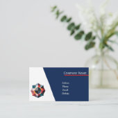 カスタム鮮やかプロフェッショナル 名刺 (スタンド正面)