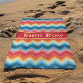 カスタム鮮やか色ビーチタオル – カスタム文字 ビーチタオル