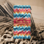 カスタム鮮やか色ビーチタオル – カスタム文字 ビーチタオル