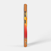 カスタム鮮やかOrange Tulip花写真 Samsung Galaxyケース (右側面)