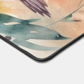 カスタム鳥の水色 デスクマット (コーナー)