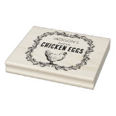 カスタム鶏の卵、スモールビジネス ラバースタンプ (スタンプ)