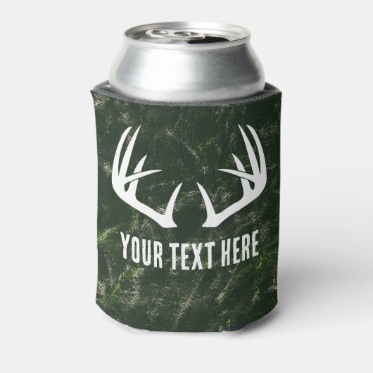 カスタム鹿狩りクーラーボックス 缶クーラー (缶裏面)