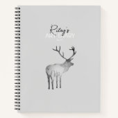 カスタム鹿 ノートブック (正面)