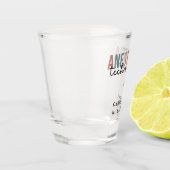 カスタム麻酔技術者レトロ麻酔技術 ショットグラス (左)