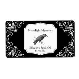 カスタム黒エレガント色のスポイトボトルラベル ラベル