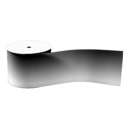 カスタム黒グラデーション グログランリボン