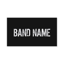 カスタム黒モダン白バンドQRコード