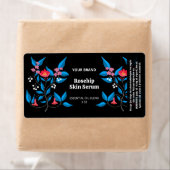 カスタム黒図解入りの、写真付きの製品ラベル ラベル (インサイチュ)