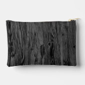 カスタム黒木目模様 アクセサリーポーチ (裏面)