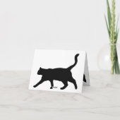 カスタム黒猫カード サンキューカード (裏面)